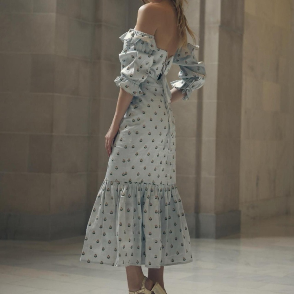 Eddy Desirae Embroidered Midi Dress - Picture 4 of 9